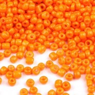 Seed beads - ± 2 mm Orange